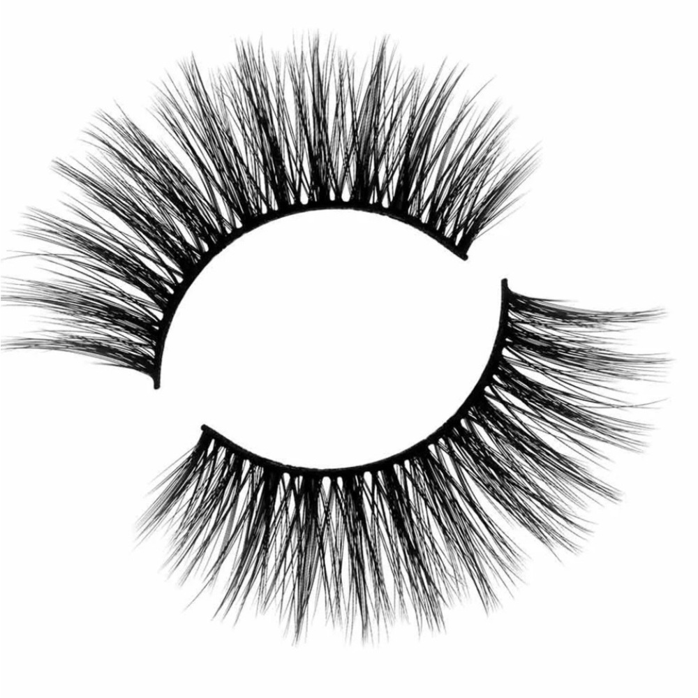 Voluminous Black False Eyelashes - Dramatic Lash Effect